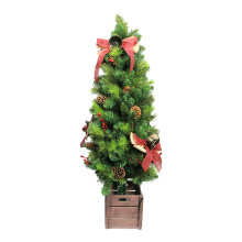 Лучшие продажи Рождество 2018 искусственная украшенная настольная елка